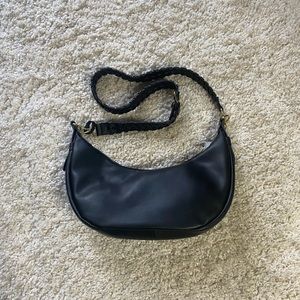 Rachel Zoe Curateur Black Vegan Leather Purse